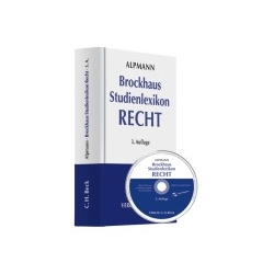 Brockhaus Studienlexikon Recht Buch und CD-ROM