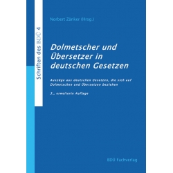 Dolmetscher und Übersetzer in Deutschen Gesetzen