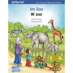 Im Zoo. Kinderbuch Deutch-Polnisch